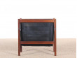 Danish mid-century modern magazine holder i  rio rosewood