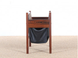 Danish mid-century modern magazine holder i  rio rosewood