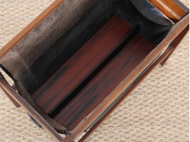 Danish mid-century modern magazine holder i  rio rosewood