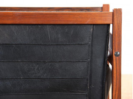 Danish mid-century modern magazine holder i  rio rosewood