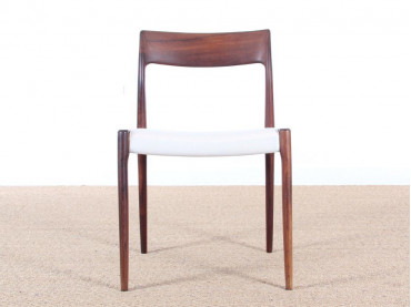 Set of six J. L. Moller Rio rosewood Dining Chairs