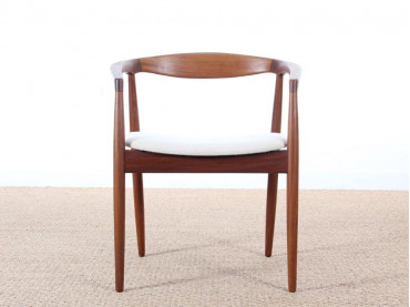 Mid-Century Modern scandinavian armchair in teak