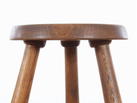 Tabouret tripode frêne