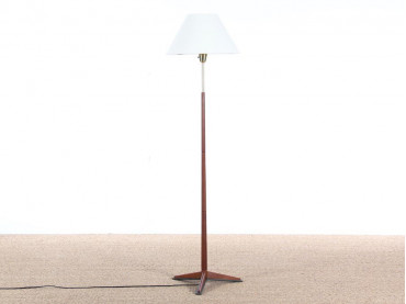 Lampadaire scandinave en teck 