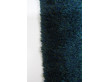 Tapis scandinave  Rya en laine vierge à motifs bleus.