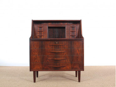 Mid-Century  modern  secretary in Rio rosewood