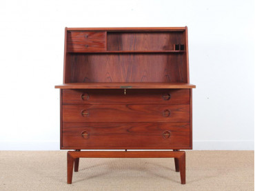 Secretaire scandinave en teck