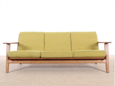 Mid modern-scandinavian sofa, GE-290 by Hans J. Wegner for Getama, 3 -seater