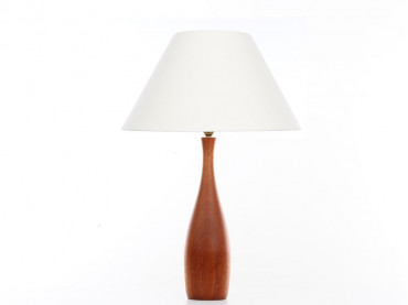  Grande lampe scandinave en teck