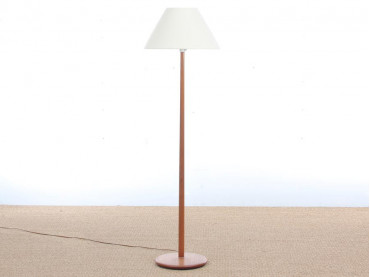 Mid-Century Modern scandinavian floor lamp in teak by Uno & Osten Kristensson