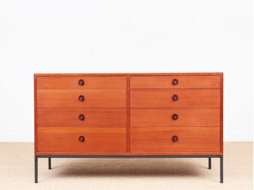 Mid-Century  modern double chest of drawers by Borge Mogensen 