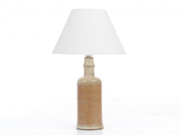 Mid century modern scandinavian ceramic  lamp by Herman kahler