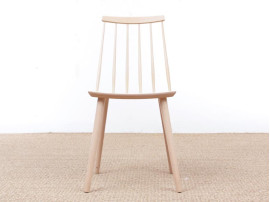 Mid-Century  modern scandinavian 216 Stick Back chair by Thomas Harlev, colored seat New edition. 