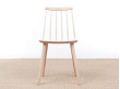 Mid-Century  modern scandinavian 216 Stick Back chair by Thomas Harlev, colored seat New edition. 