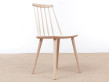 Mid-Century  modern scandinavian 216 Stick Back chair by Thomas Harlev, colored seat New edition. 