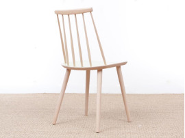 Mid-Century  modern scandinavian 216 Stick Back chair by Thomas Harlev, colored seat New edition. 