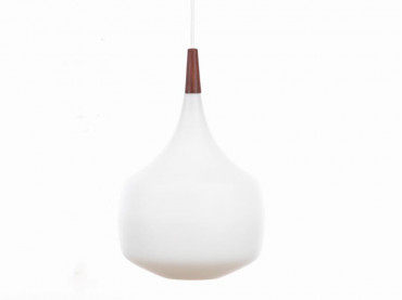 Suspension scandinave en opale et teck