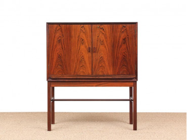 Cabinet bar scandinave en palissandre de Rio