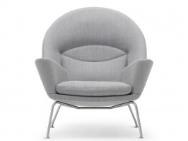 Fauteuil scandinave modèle CH468 "Oculus". Edition neuve. 