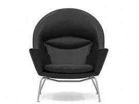 Fauteuil scandinave modèle CH468 "Oculus". Edition neuve. 