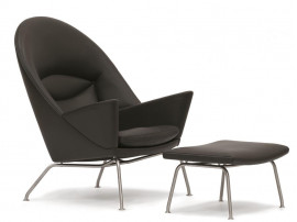 Fauteuil scandinave modèle CH468 "Oculus". Edition neuve. 