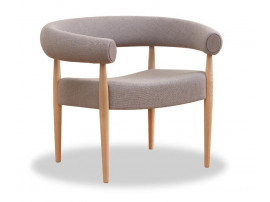 Fauteuil scandinave Ring. Nouvelle édition