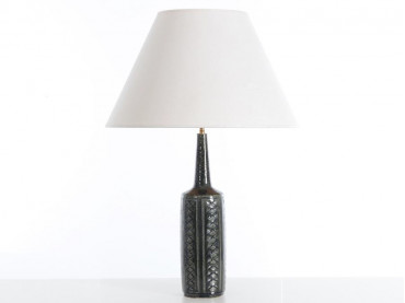 Mid-Century  modern scandinavian  ceramic table lamp by Palshus