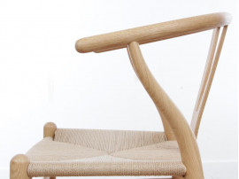 Mid-Century Modern CH 24 Wishbone chair by Hans Wegner. New product.