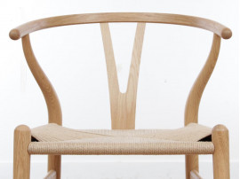 Mid-Century Modern CH 24 Wishbone chair by Hans Wegner. New product.