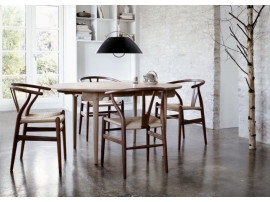 Mid-Century Modern CH 24 Wishbone chair by Hans Wegner. New product.