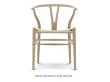 Mid-Century Modern CH24 Wishbone chair by Hans Wegner. New product.