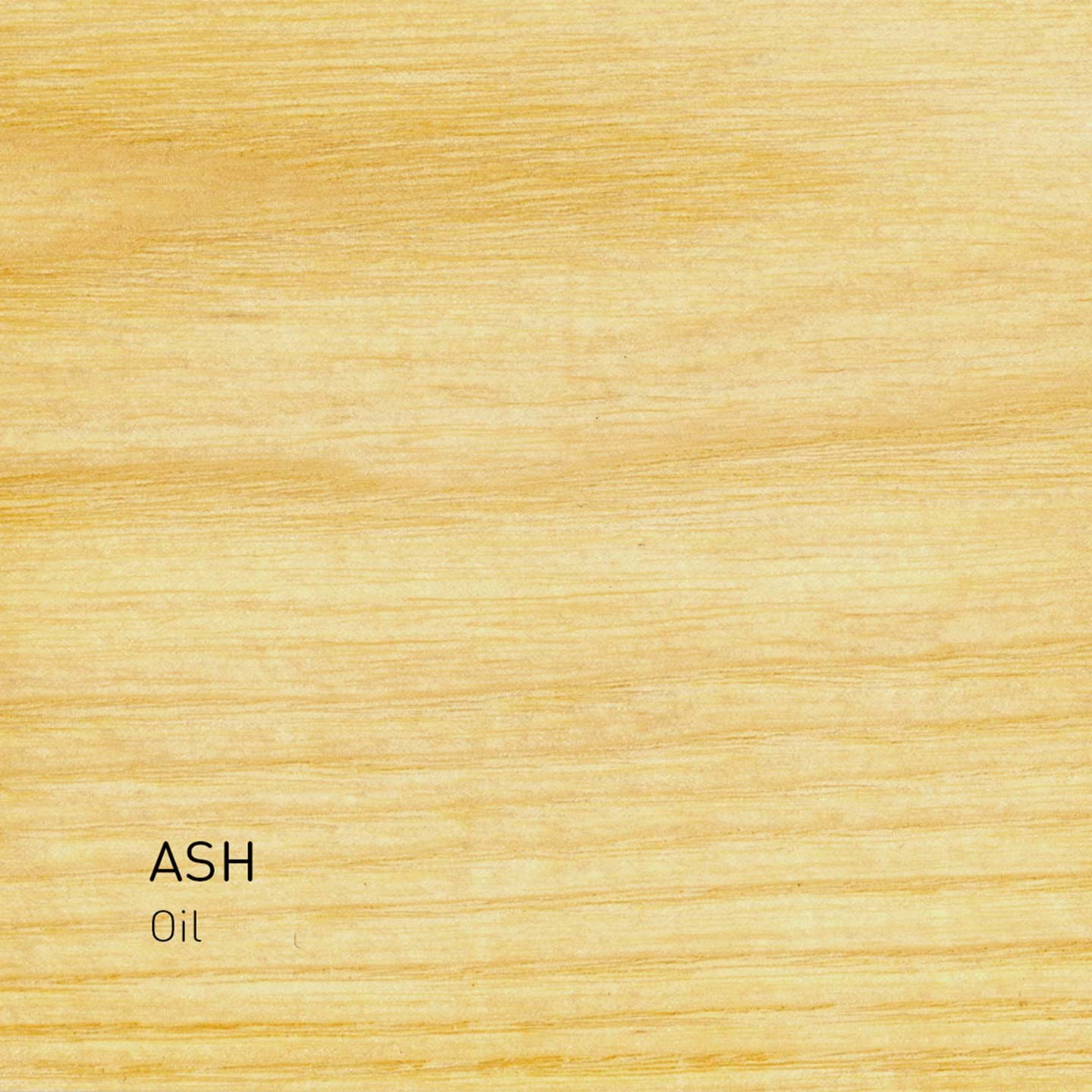 oiled ash